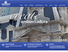 Tablet Screenshot of leadershipphiladelphia.org